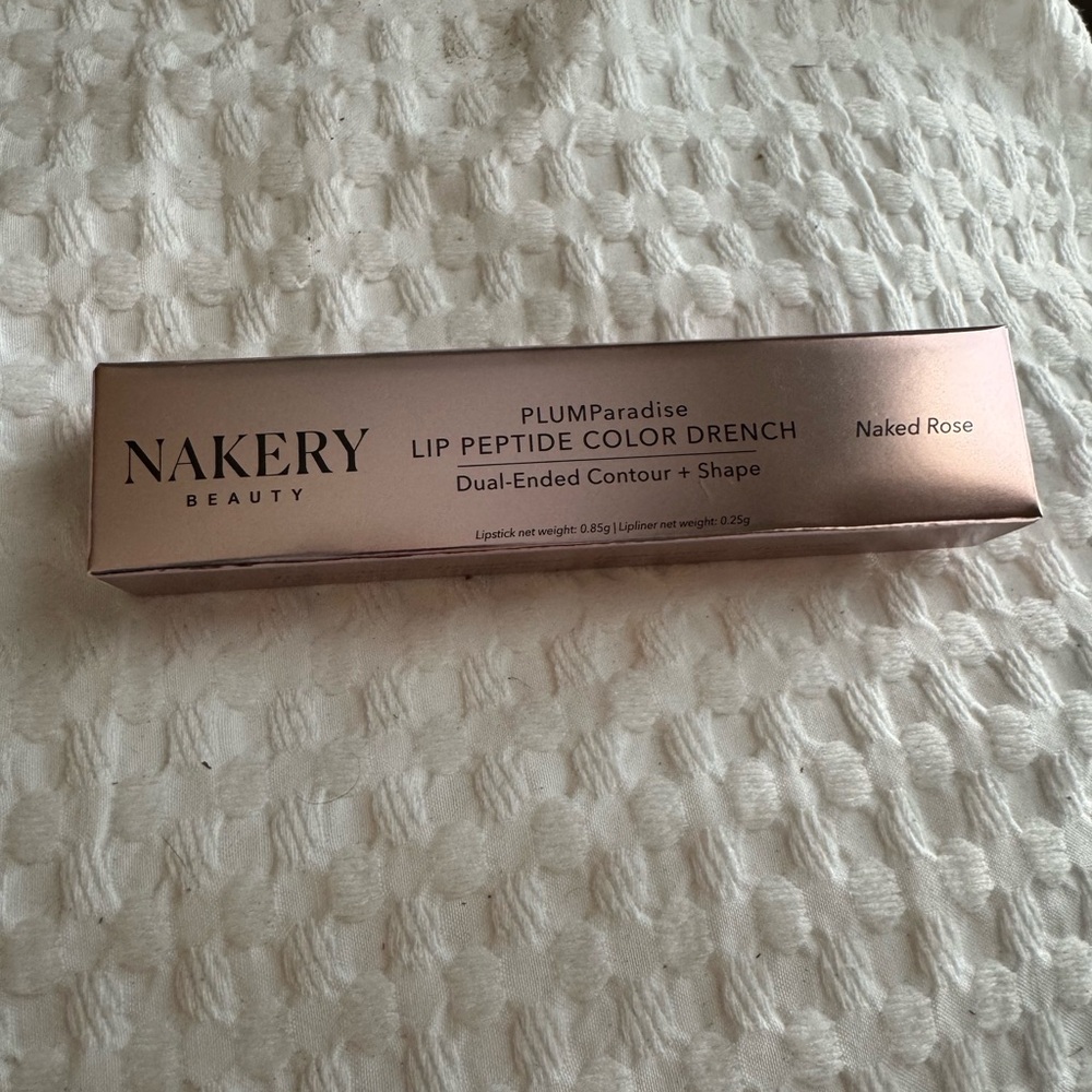 Nakery Beauty Lip Peptide Color Drench - Naked Rose